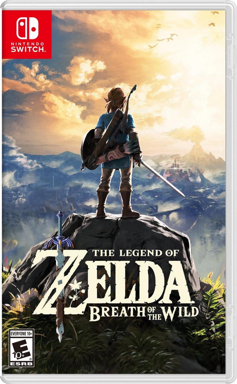 NINTENDO SWITCH ZELDA BOTW GAME