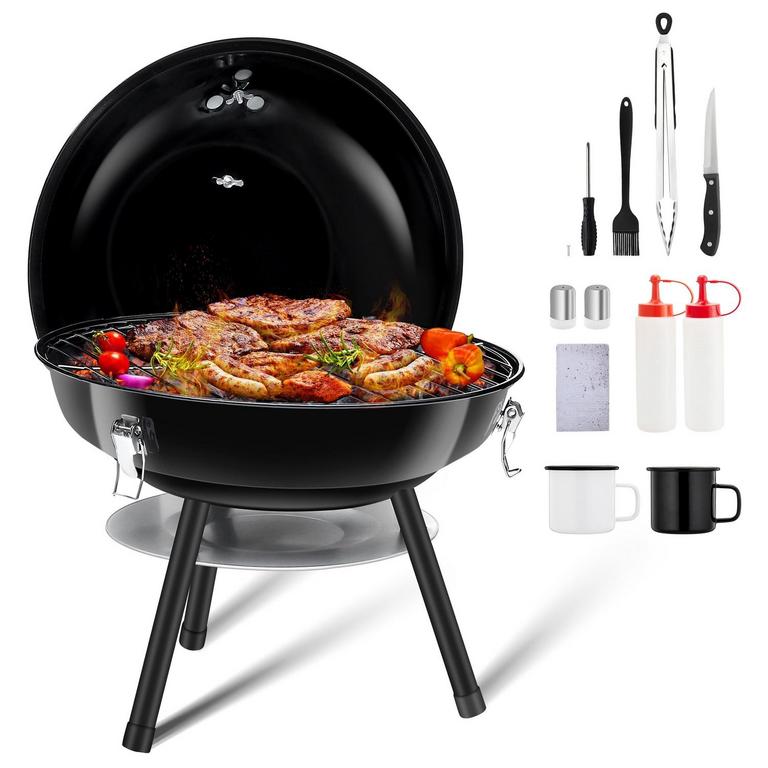 COLIWARE 14IN CHARCOAL GRILL