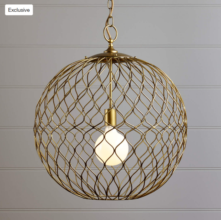 HOYNE 21.5IN BRASS LIGHT
