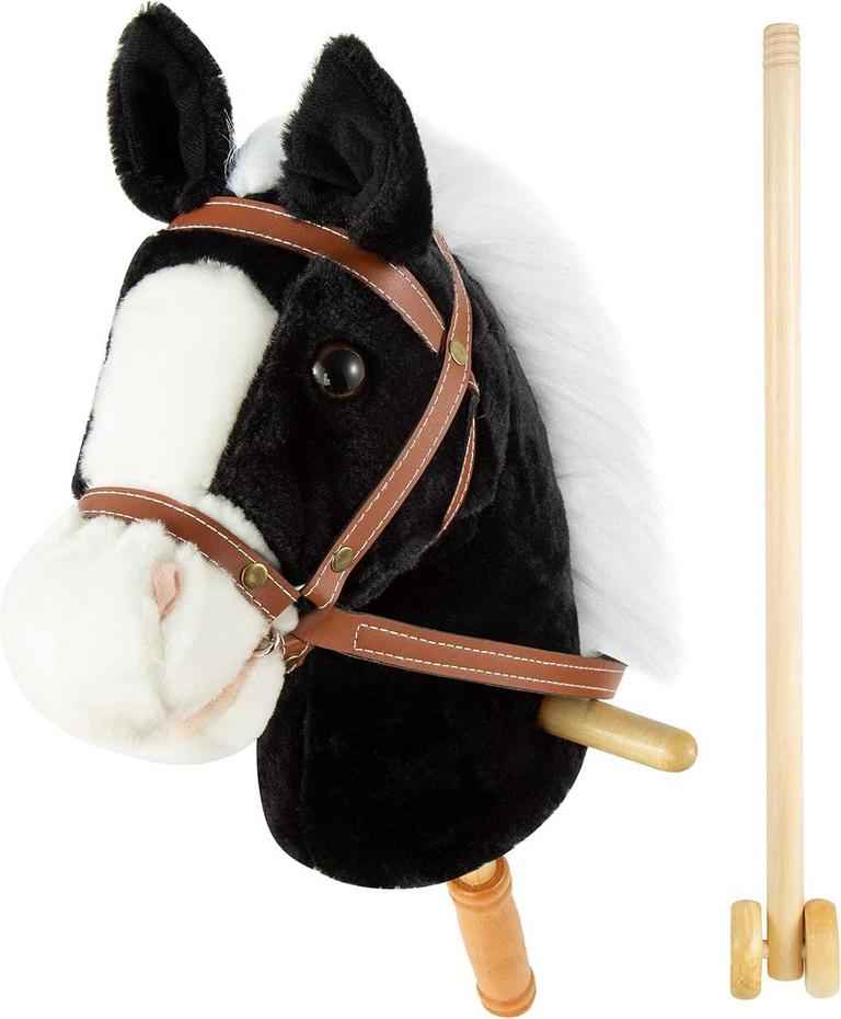 PUNP MUOVE 36IN PLUSH HORSE RIDING STICK
