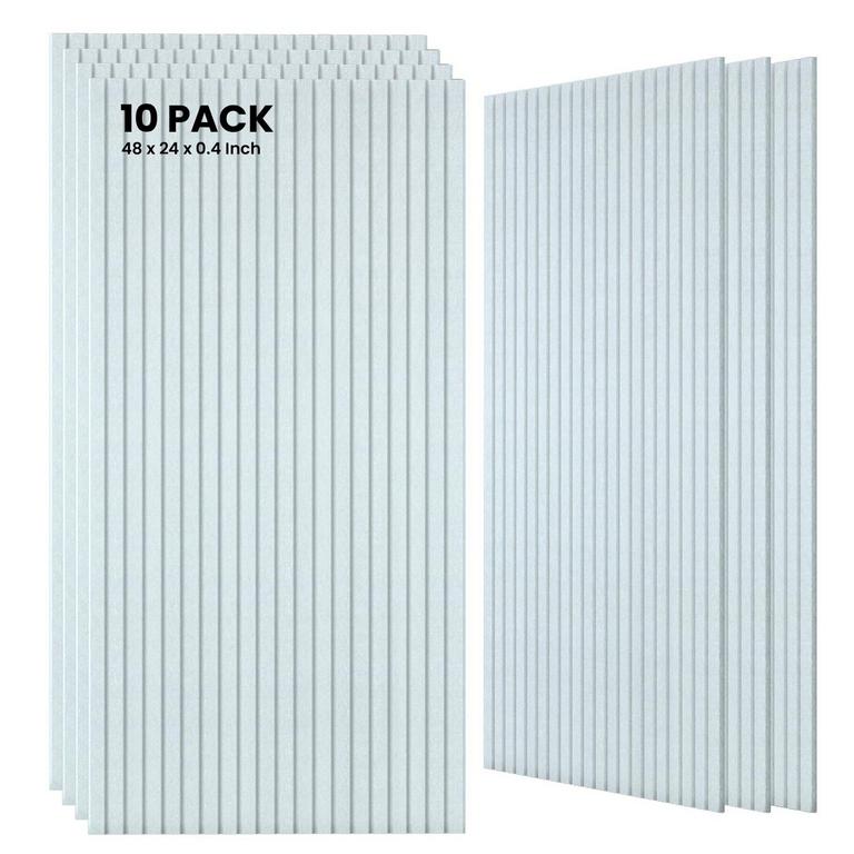 TO-TH 10PK ACOUSTIC PANELS 48IN X 24IN