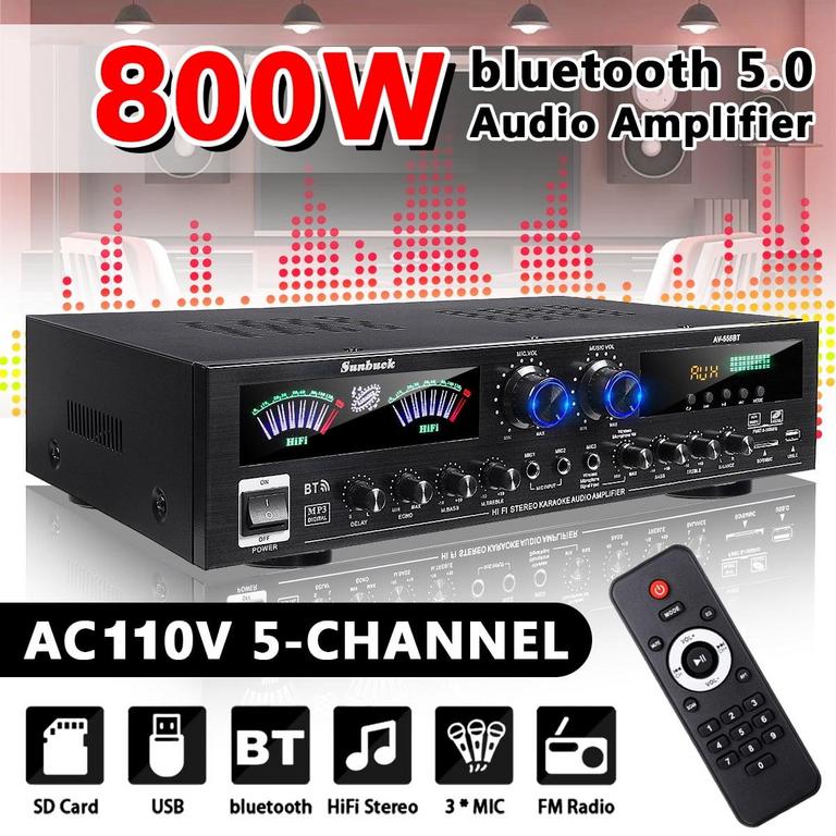 SUNBUCK 800W AUDIO RECEIVER