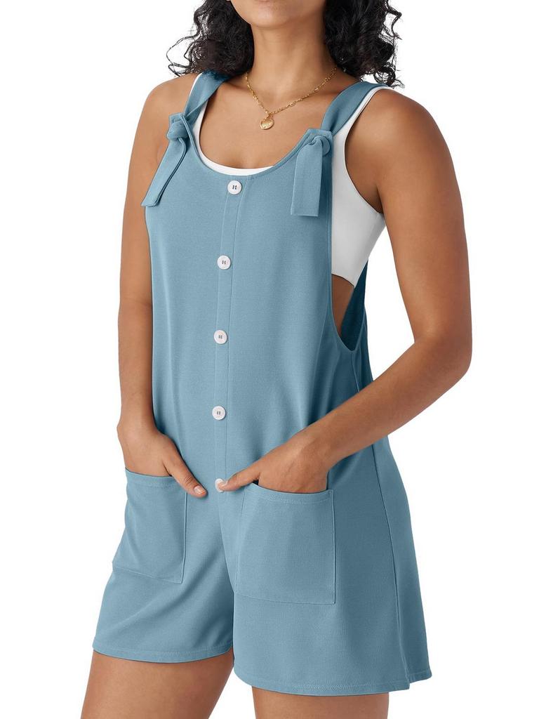 FANTASLOOK WAFFLE JUMPSUIT WOMENS SM