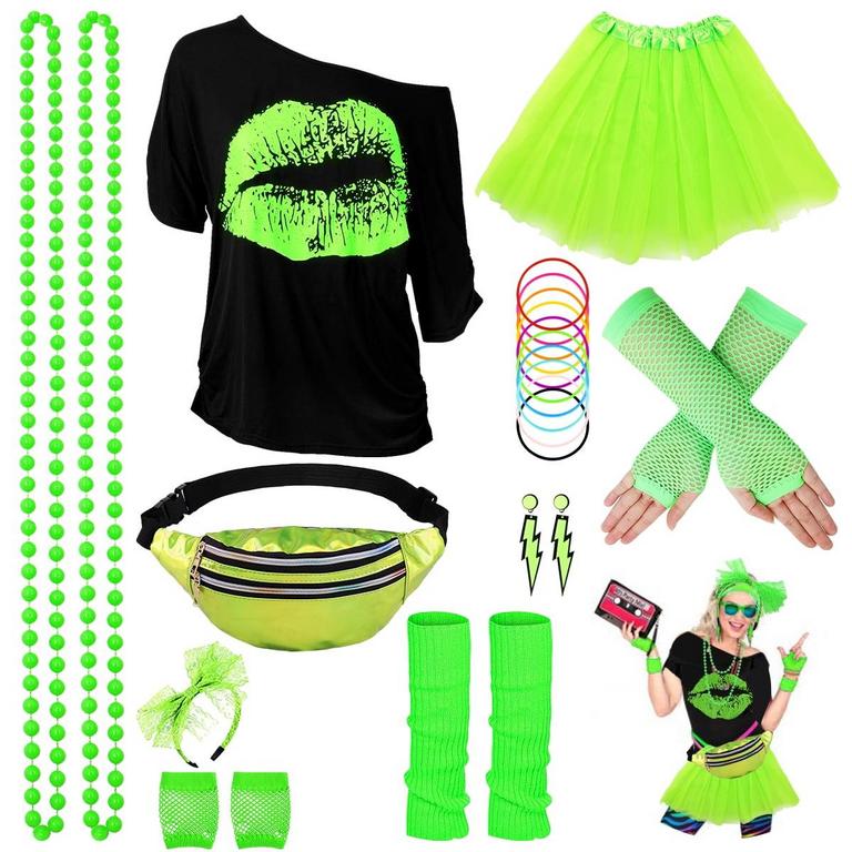 ALPS 80S COSTUME SET WOMENS L