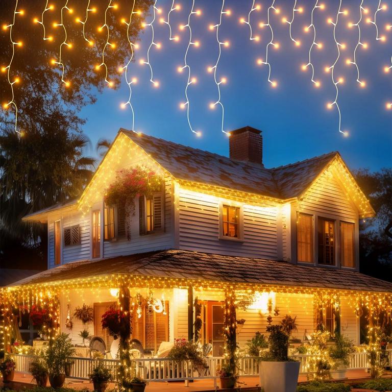 LUMOSGLOW 19.69FT ICICLE LIGHTS