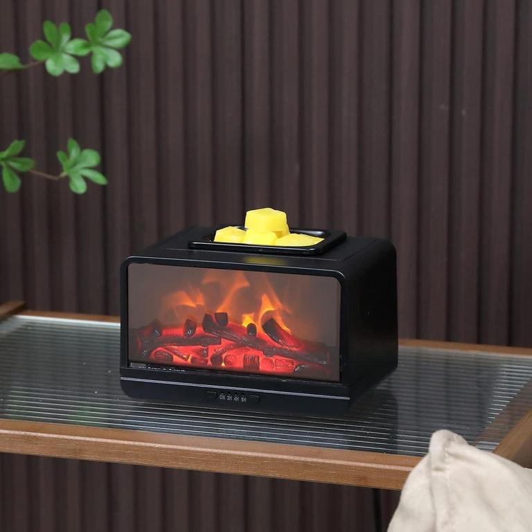 QRCOO FLAME FIREPLACE WAX WARMER