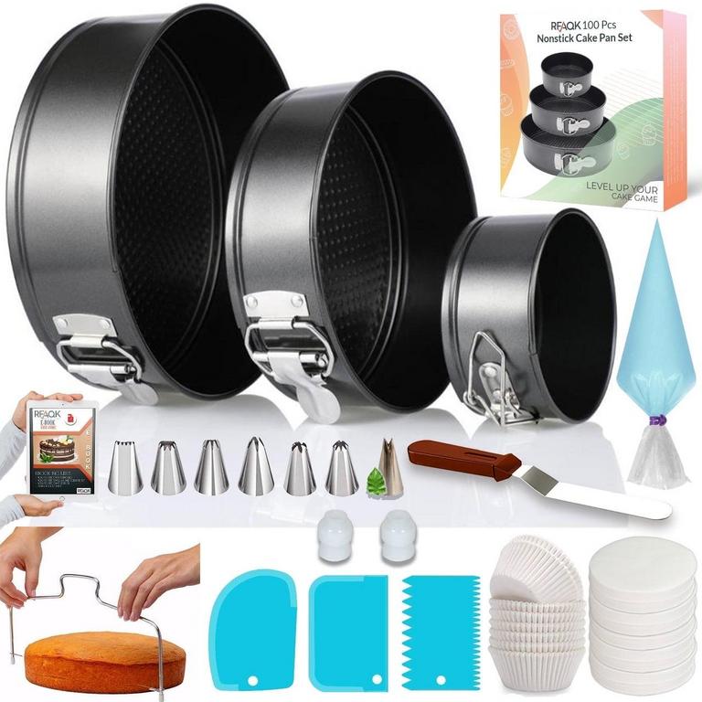 RFAQK CAKE PAN SET 100PCS