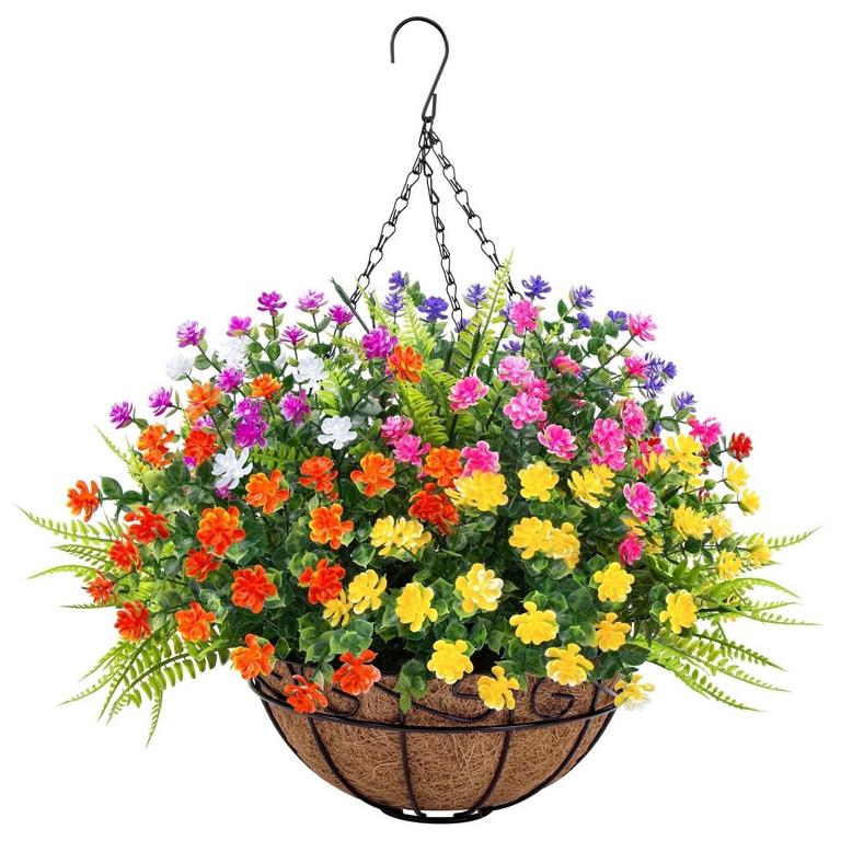 SCIDWEET ARTIFICIAL FLOWER BASKET
