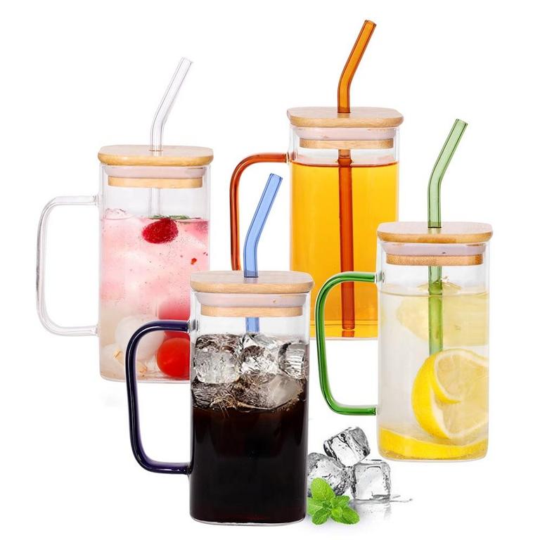 LEAVES AND TREES Y GLASS CUP SETS 4PK