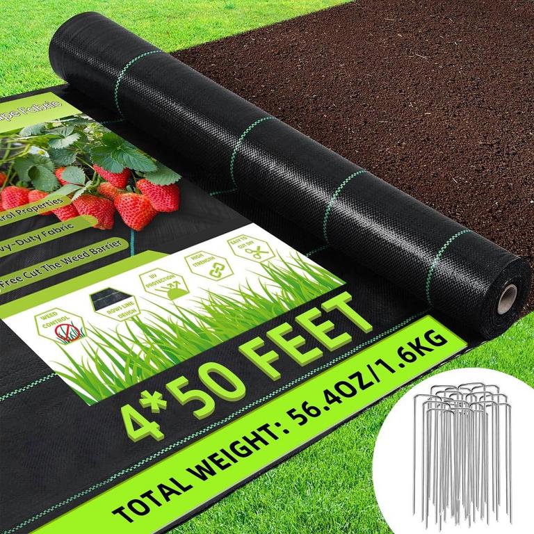 XUEYU 4FT X 50FT WEED BARRIER MAT