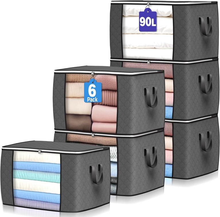 BUDDING JOY 90L STORAGE BAGS 6PK