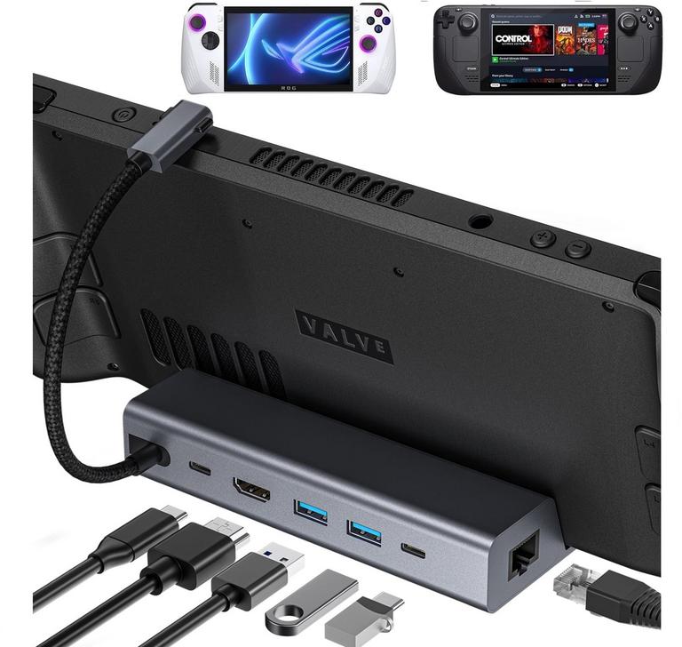 GKEAPZA 6IN1 HUB DOCKING STATION