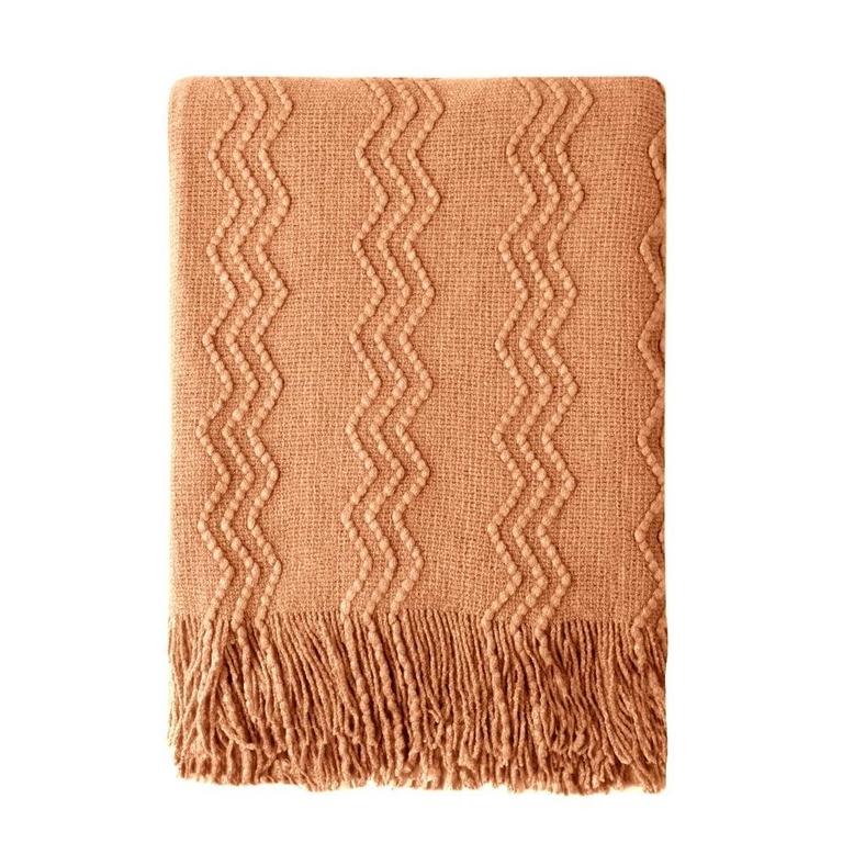 BOURINA THROW BLANKET 50IN X 60IN
