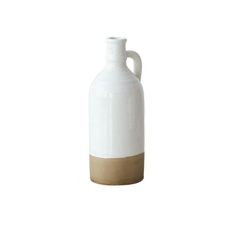 SGENEE WHITE CERAMIC VASE