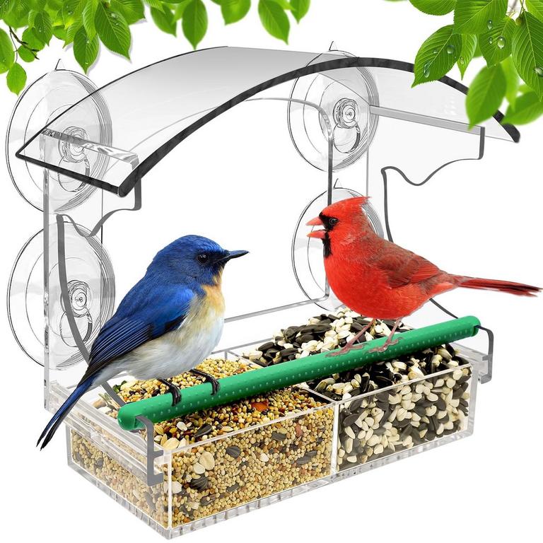 LANNEY WINDOW BIRD FEEDER