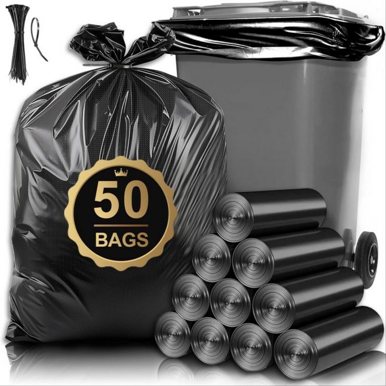 ALPACASSO 55GAL TRASH BAGS 2 ROLLS
