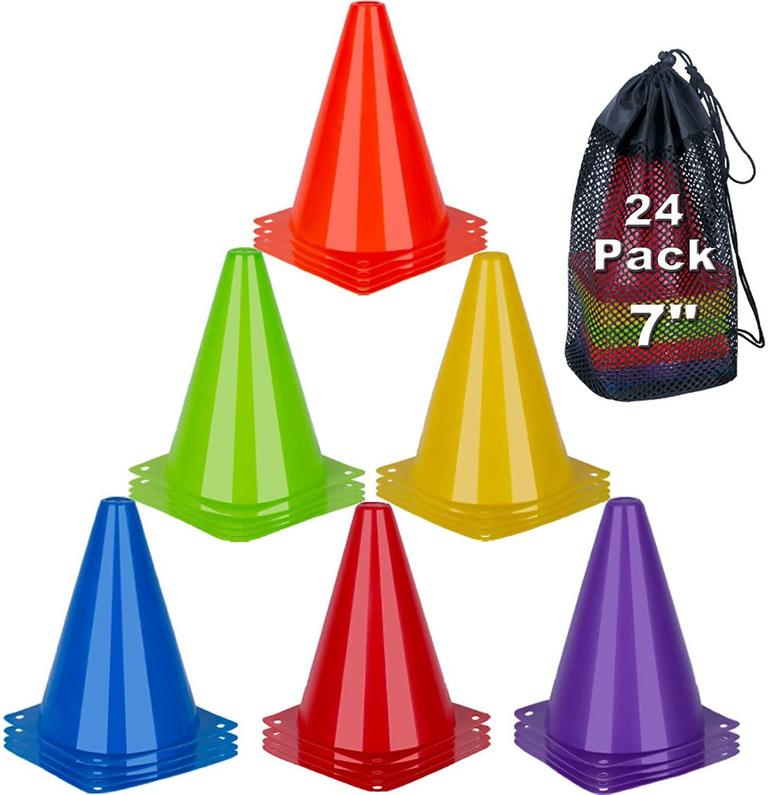 FABULAS SOCCER CONES 7IN 24PK