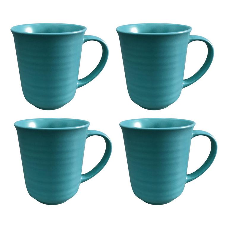 ELANZE DESIGNS COFFEE MUGS 4PK