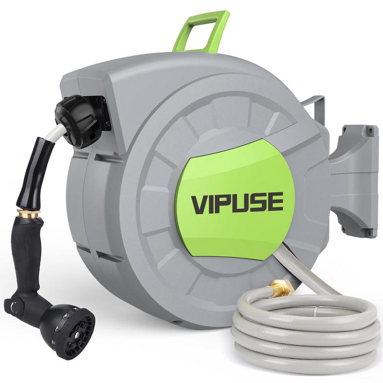 VIPUSE GARDEN HOSE REEL 100FT