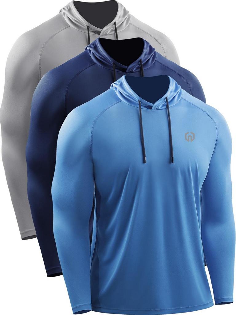 NELEUS MENS UPF50+ SHIRTS S 3PK