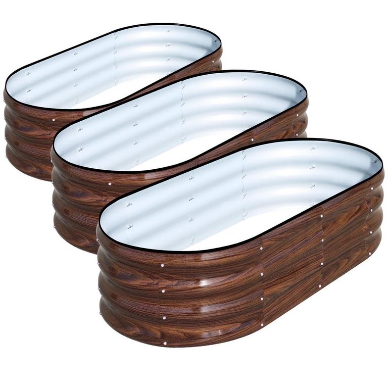 SNUGNITURE RAISED GARDEN BEDS 3PK 