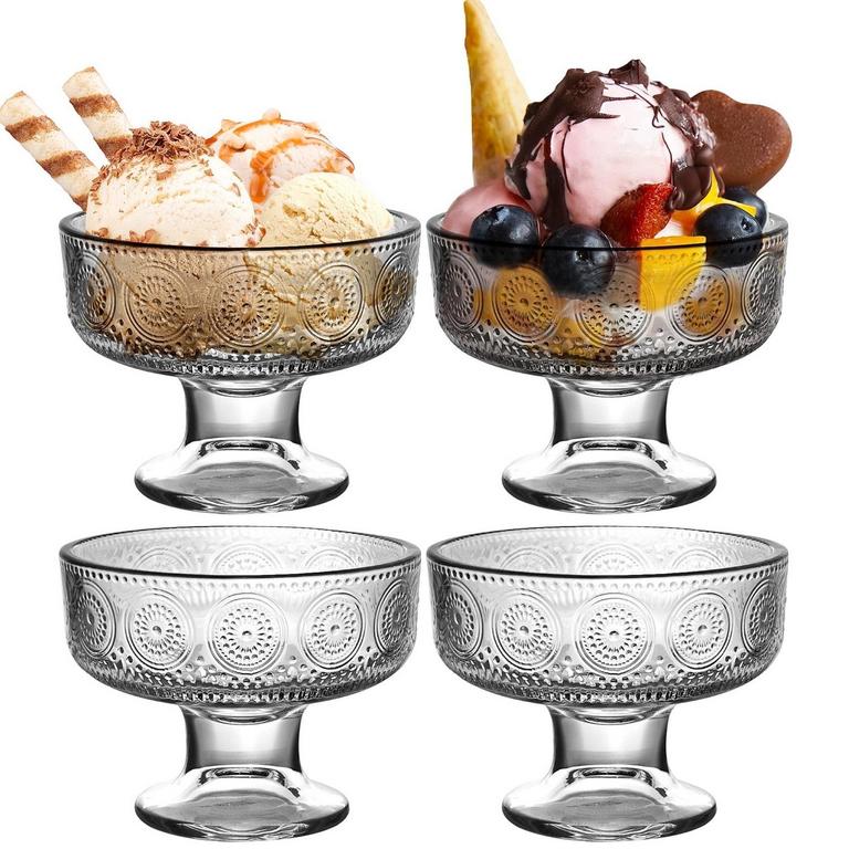FUNXEE 7OZ ICE CREAM CUPS 4PK