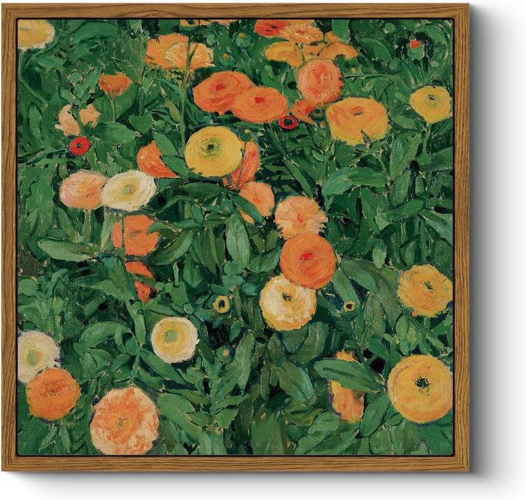 GENERIC FLORAL CANVAS ART 10IN