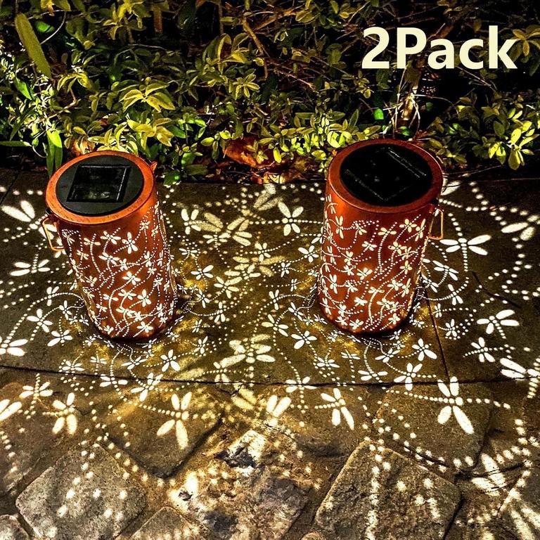 KERPOS SOLAR LANTERNS 2PK