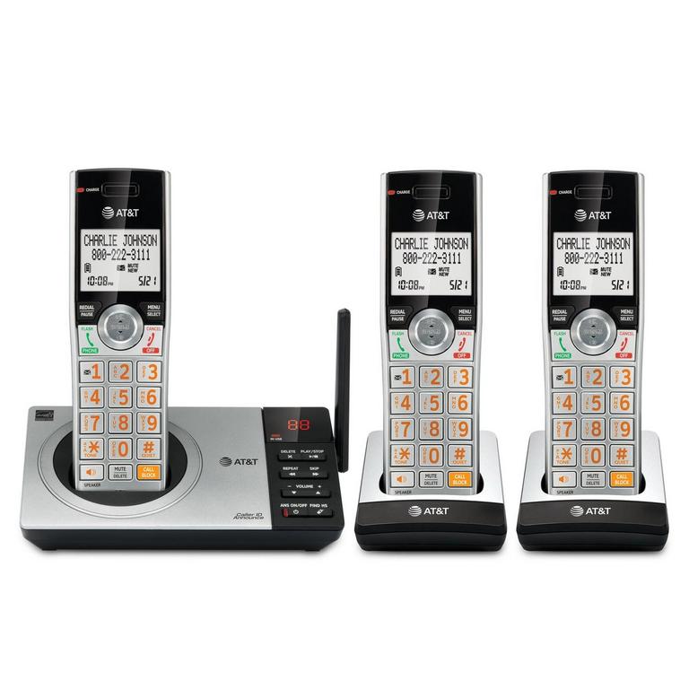 ATT CORDLESS PHONE 3HANDSET