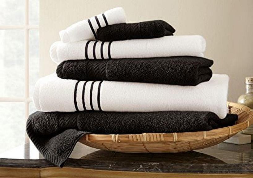 MODERN THREADS BATH TOWELS 6PC