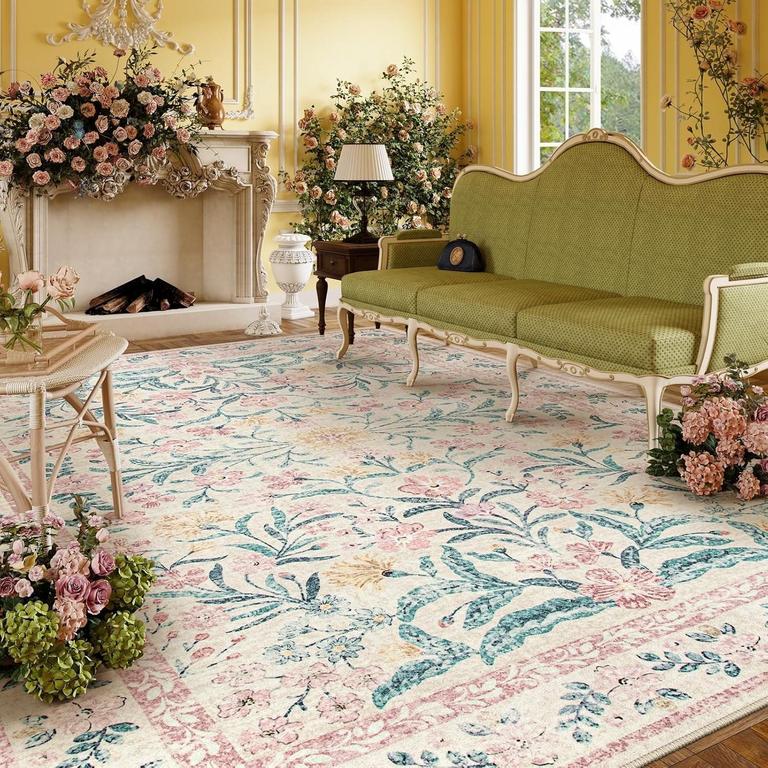MOYNESA 6FT X 9FT PINK RUG