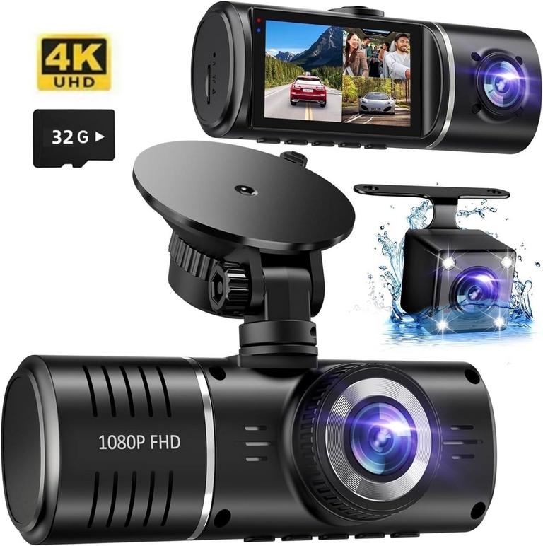 ALDF 3CH DASH CAM 4K