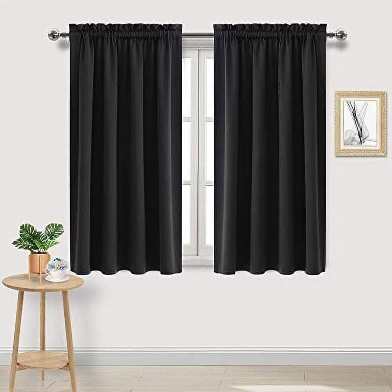 DWCN BLACKOUT CURTAINS 52IN X 45IN 2PK