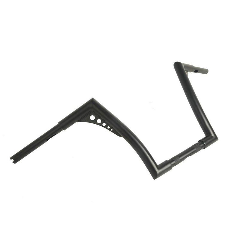 XFMT BLACK 12IN APE HANGER HANDLEBAR