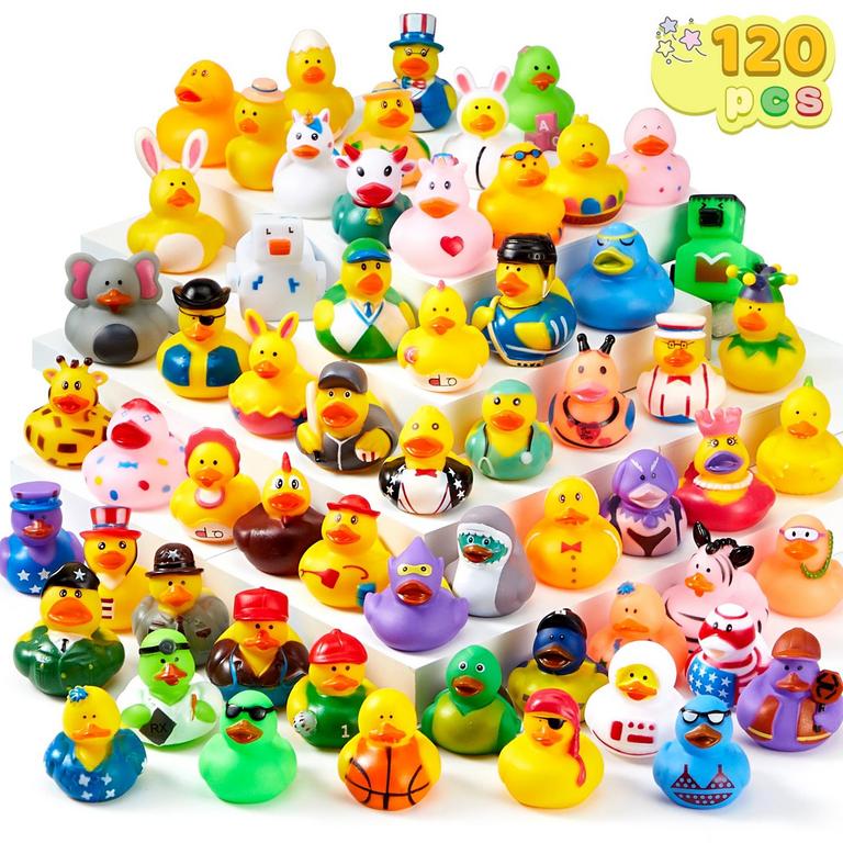 JOYFY 120 PCS RUBBER DUCKS