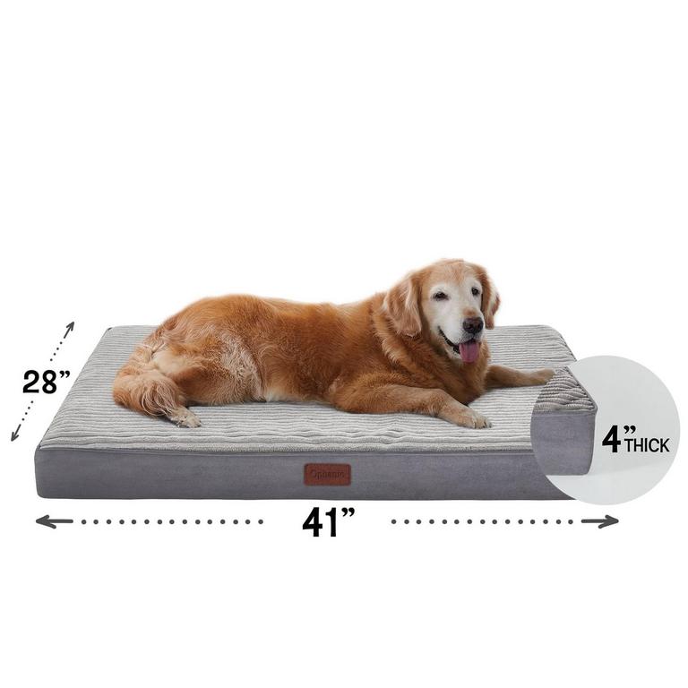 OPHANIE 41IN DOG BED XL GRAY