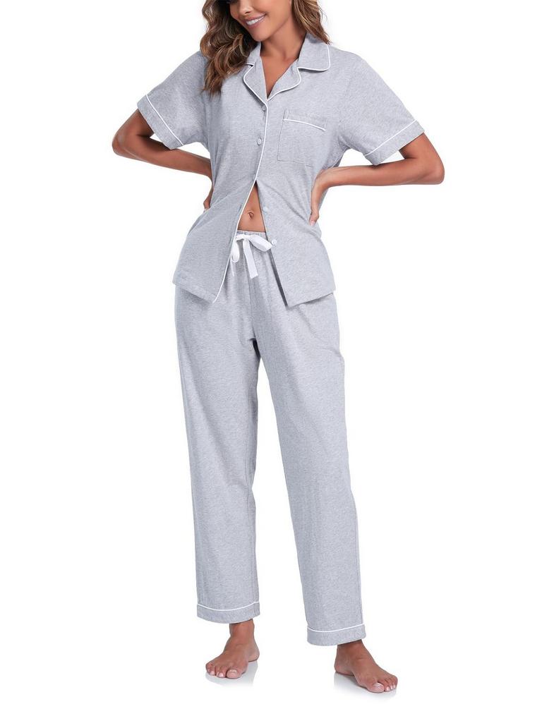 COLORFULLEAF WOMENS MED PAJAMA SET