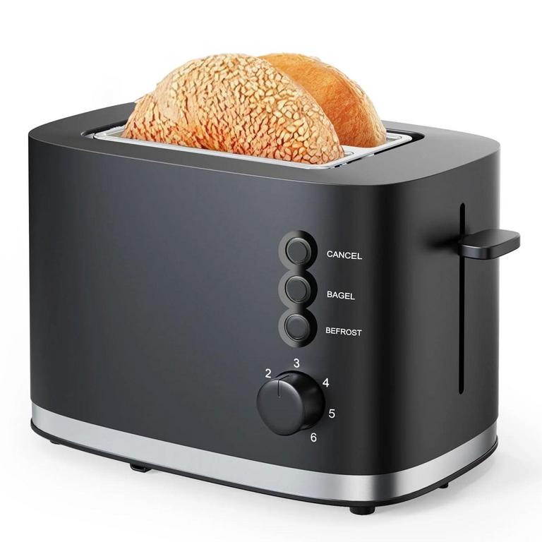 TINANA TOASTER 2 SLICE BLACK