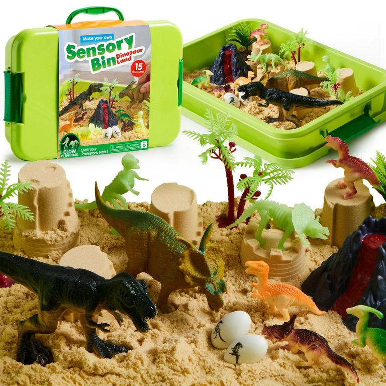 KLEVER KITS DINOSAUR SENSORY BIN