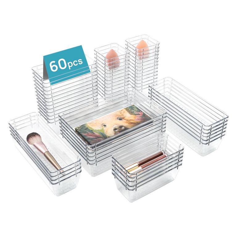 VTOPMART 60PCS DRAWER ORGANIZER SET