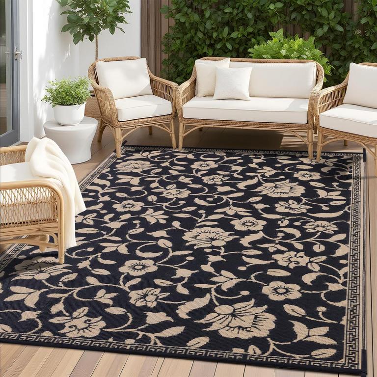 OLANLY OUTDOOR RUG 6FTX9FT