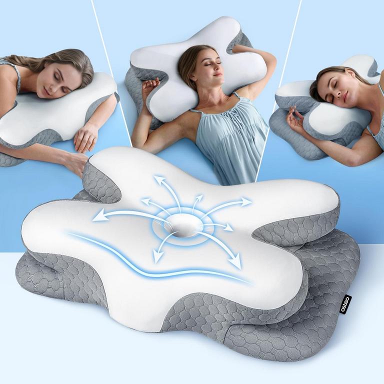 OSTEO NECK PILLOW GRAY