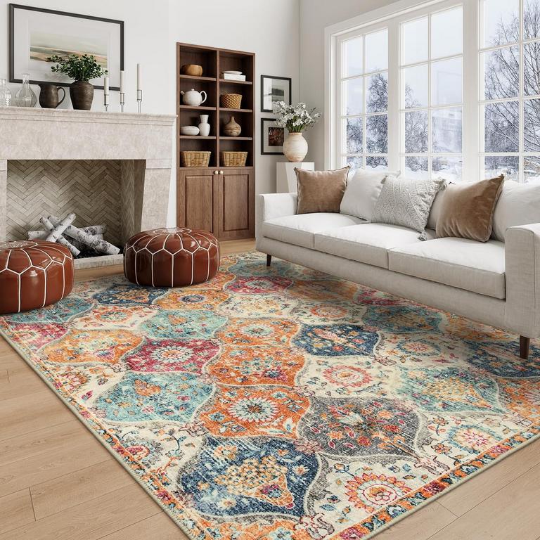 LAHOME 5FTX8FT MOROCCAN RUG