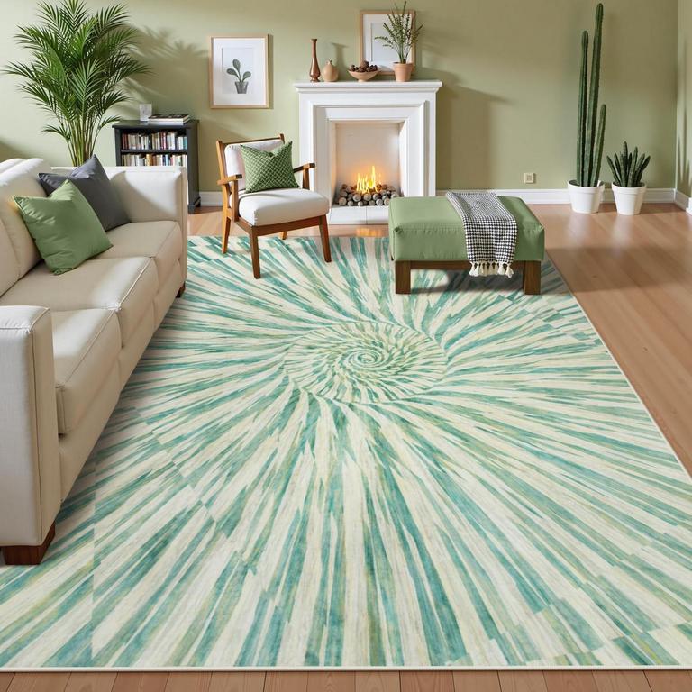 WONNITAR 9X12FT AREA RUG