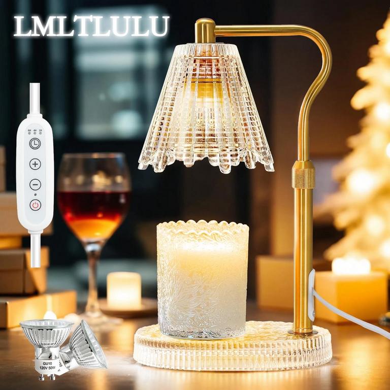 LMLTLULU GOLD CANDLE WARMER
