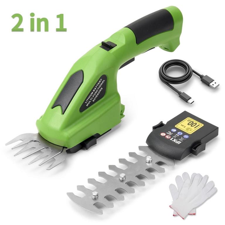 GASKY 7.2V CORDLESS SHEARS 2IN1