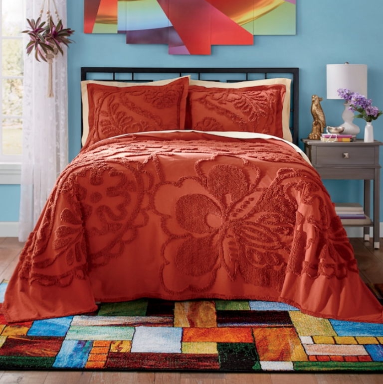 RHAPSODY CHENILLE BEDSPREAD KING