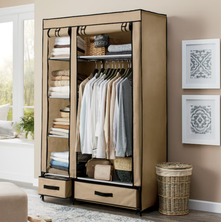 FABRIC STORAGE WARDROBE