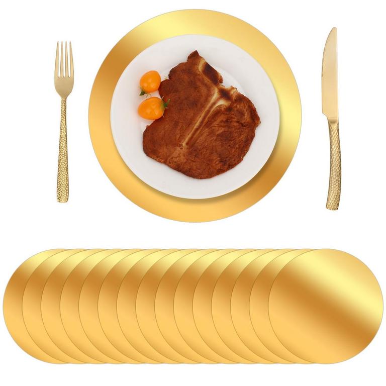 AOWOO 13IN GOLD PLACEMATS 150PK