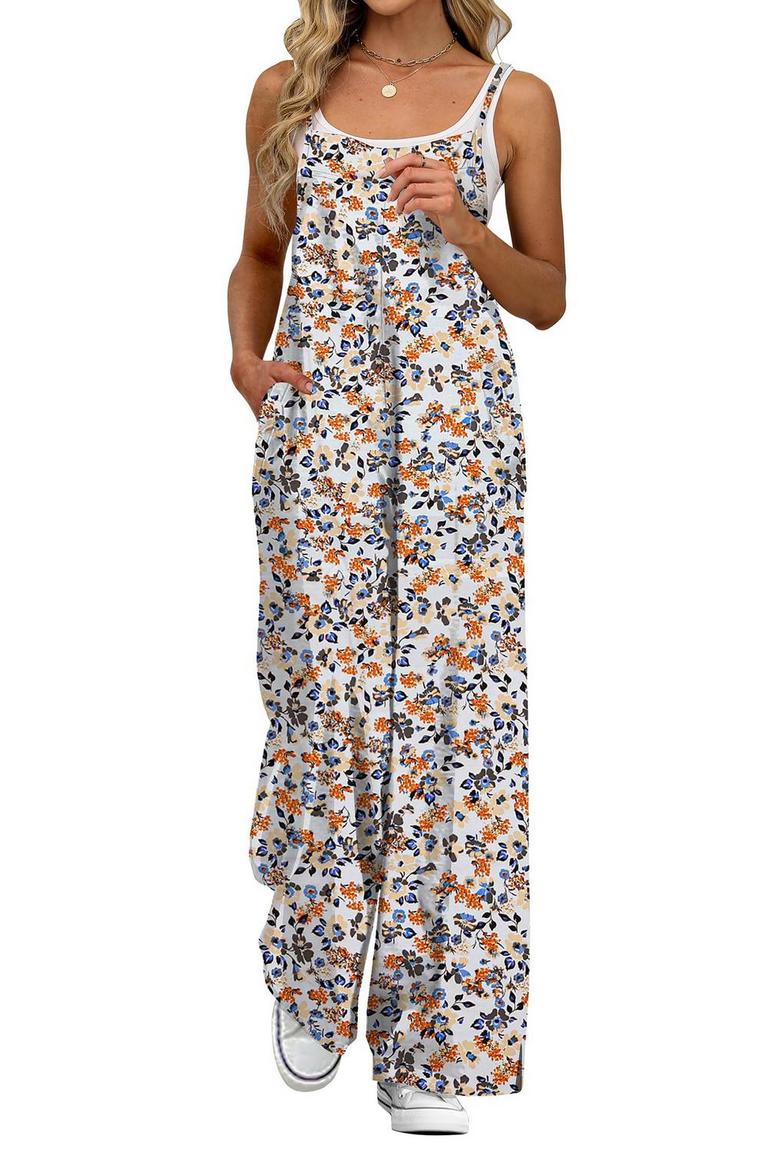 XL FLORAL JUMPSUIT